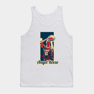 Angel Reese Retro Vintage Color Tank Top